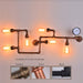 Gostavo Industrial Pipe Wall Lamp - DWHOME