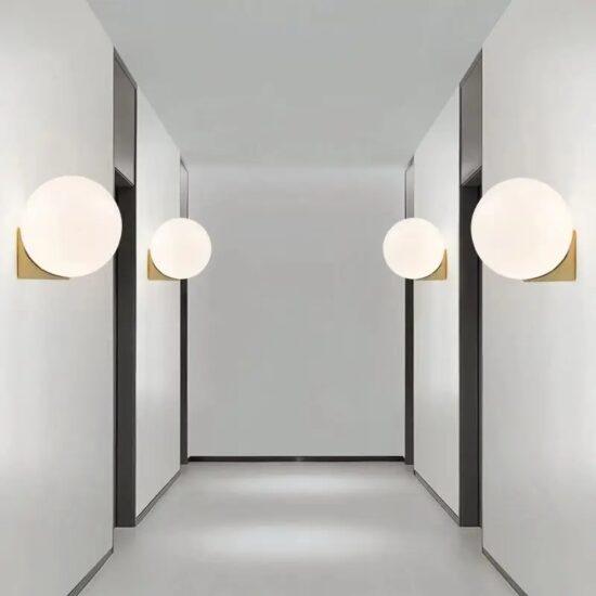 GREGERS Modern Pearl Ball Wall Lamp - DWHOME