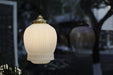 Greta fluted frosted glass mid century modern pendant light - DWHOME
