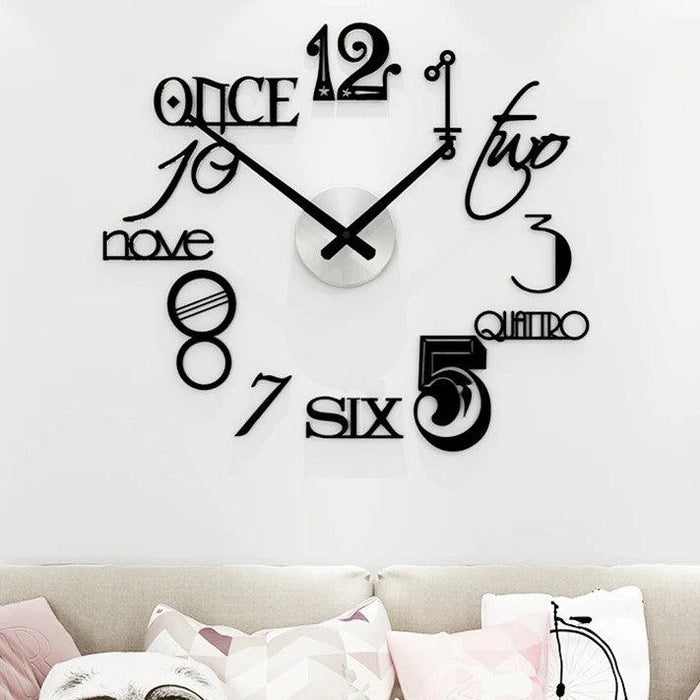 Groovy DIY Wall Clock - DWHOME