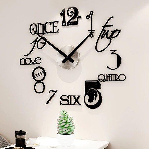 Groovy DIY Wall Clock - DWHOME