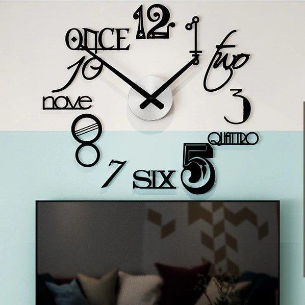 Groovy DIY Wall Clock - DWHOME