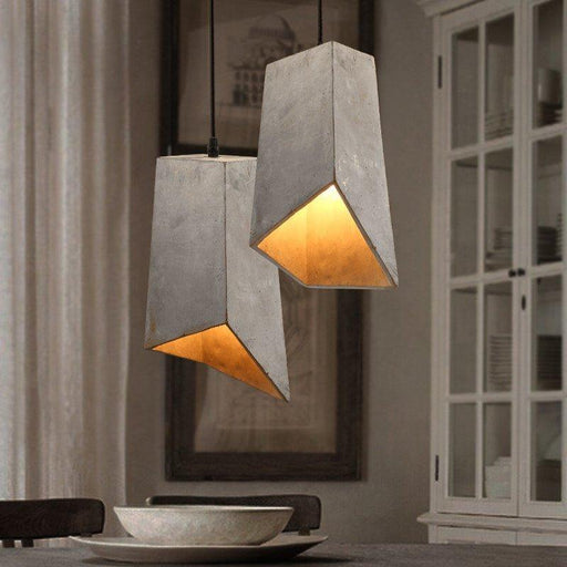 Grundy Concrete Pendant Light-DWHOME