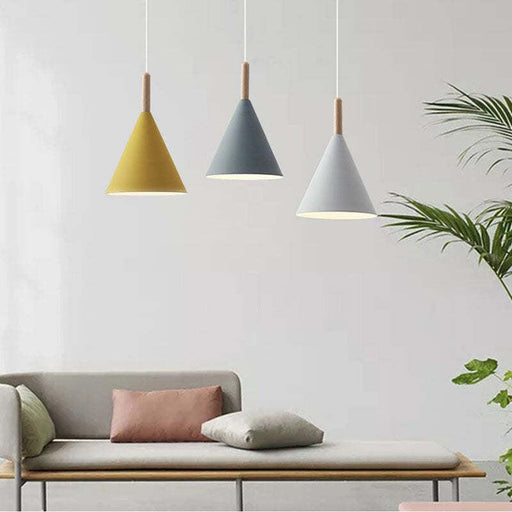 Modern Style Color Cone Ceiling Light-DWHOME