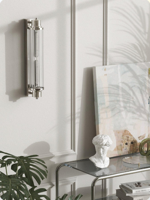 Haberfield Art Deco Wall Light - With Clear Glass - DWHOME