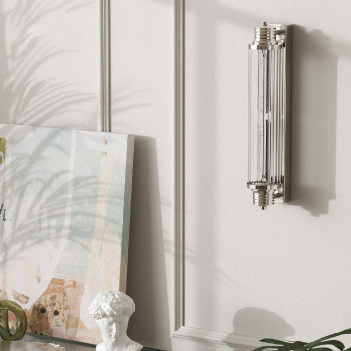 Haberfield Art Deco Wall Light - With Clear Glass - DWHOME
