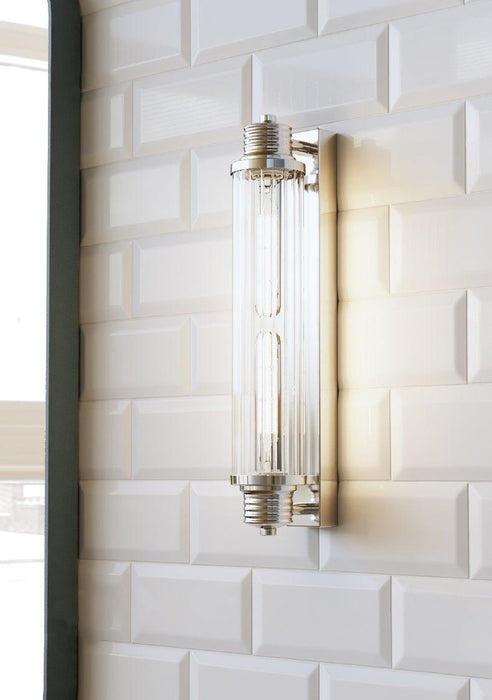 Haberfield Art Deco Wall Light - With Clear Glass - DWHOME