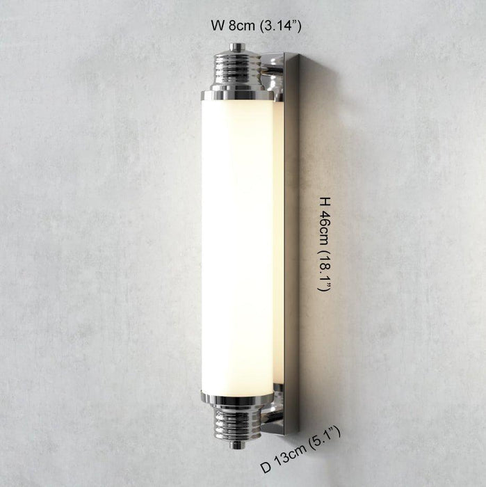 Haberfield Art Deco Wall Light - With Frosted Glass - DWHOME