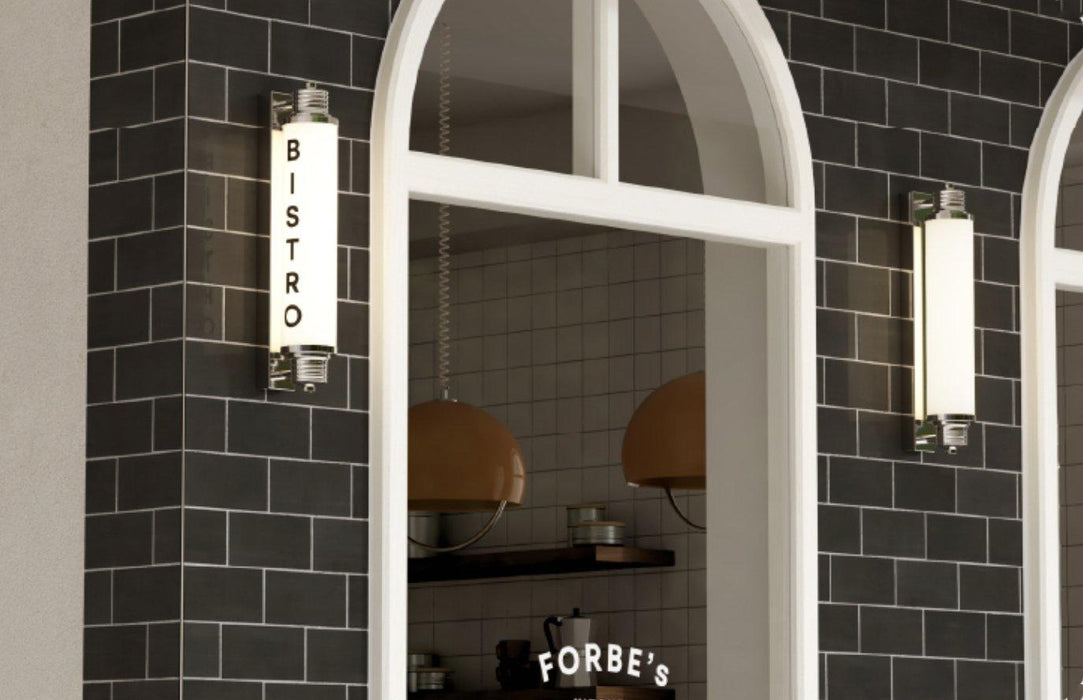 Haberfield Art Deco Wall Light - With Frosted Glass - DWHOME