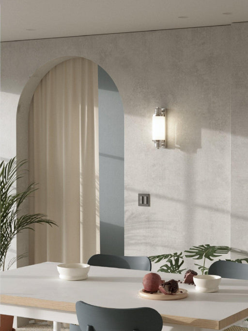 Haberfield Art Deco Wall Light - With Frosted Glass-DWHOME