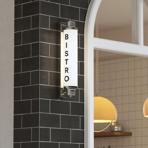Haberfield Art Deco Wall Light - With Frosted Glass-DWHOME