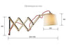 HAKAN Scissors-Hand Extendable Lamp - DWHOME