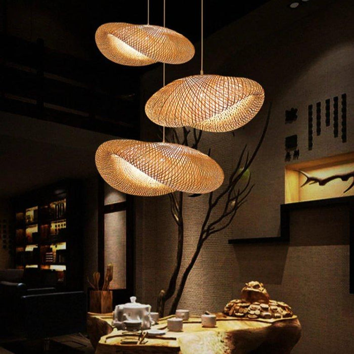 Handmade Bamboo Pendant Lights - DWHOME