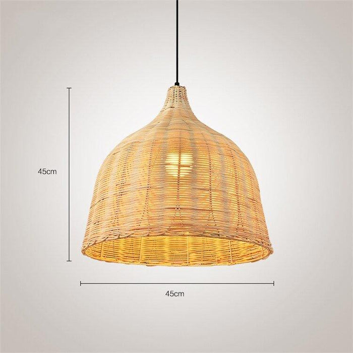 Handmade Japanese Style Bamboo Pendant Lamps - DWHOME