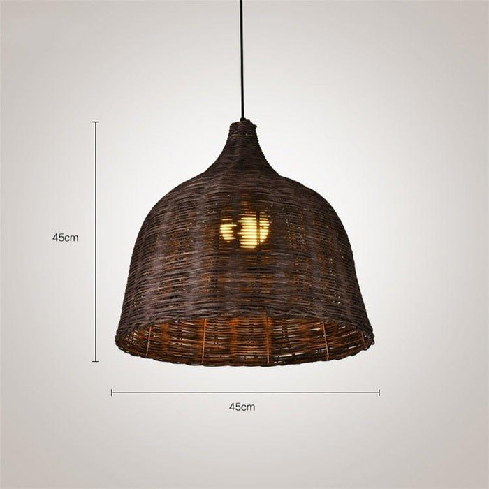Handmade Japanese Style Bamboo Pendant Lamps - DWHOME