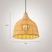 Handmade Japanese Style Bamboo Pendant Lamps - DWHOME