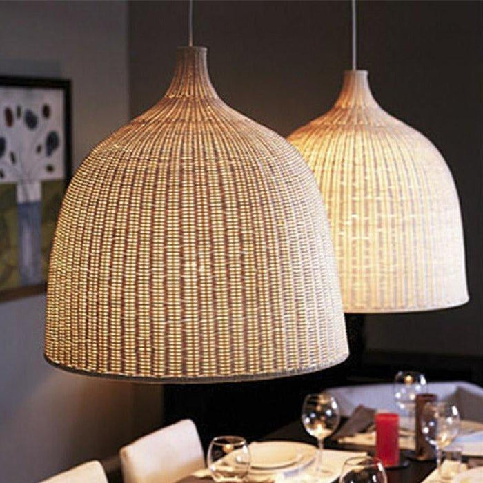 Handmade Japanese Style Bamboo Pendant Lamps - DWHOME