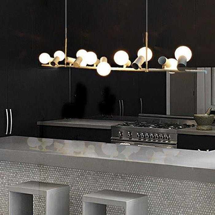 Hanging Doves Kitchen Island Minimalist Line Pendant Light-DWHOME