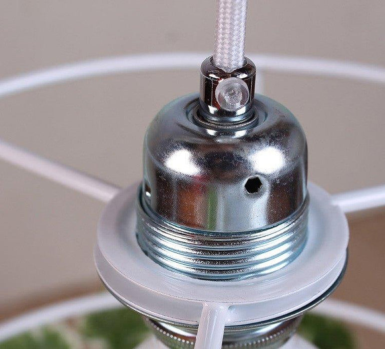 Hanging Plant Cage Pendant Light-DWHOME
