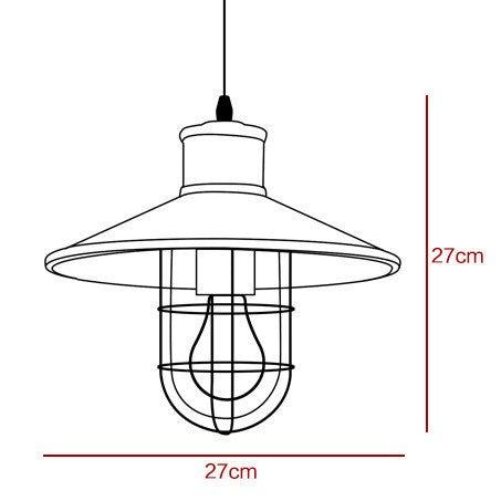 Harbour Industrial Rustic Pendant Light - DWHOME