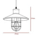 Harbour Industrial Rustic Pendant Light - DWHOME