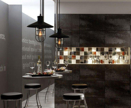 Harbour Industrial Rustic Pendant Light-DWHOME