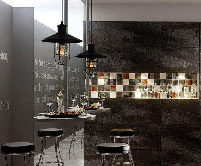 Harbour Industrial Rustic Pendant Light-DWHOME