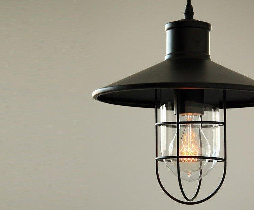 Harbour Industrial Rustic Pendant Light-DWHOME