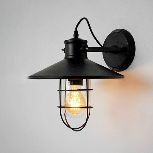Harbour Sconce Vintage Industrial Wall Light-DWHOME