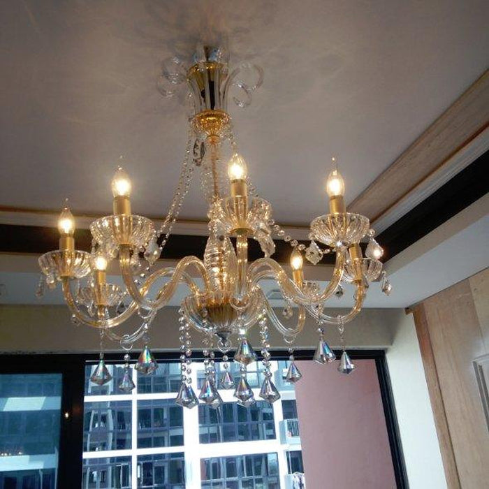 Harper Crystal Chandelier-DWHOME