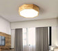 Havano Wooden Geometry Octagon Ceiling Lamp - DWHOME