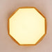 Havano Wooden Geometry Octagon Ceiling Lamp - DWHOME