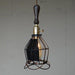 Hectar Industrial Loft Pendant Light With Wooden Handle - DWHOME