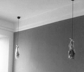 Hectar Industrial Loft Pendant Light With Wooden Handle - DWHOME