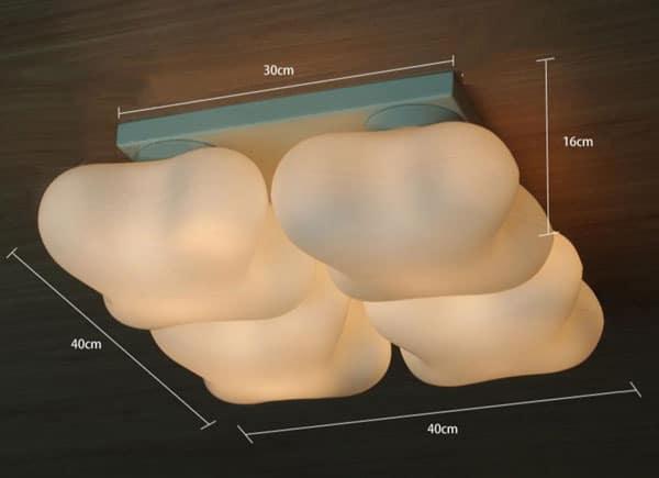 HELMER Fluffy Clouds Ceiling Lamp - DWHOME