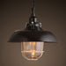 Helmut Glass Shade Industrial Pendant Light (short) - DWHOME