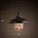 Helmut Glass Shade Industrial Pendant Light (short) - DWHOME