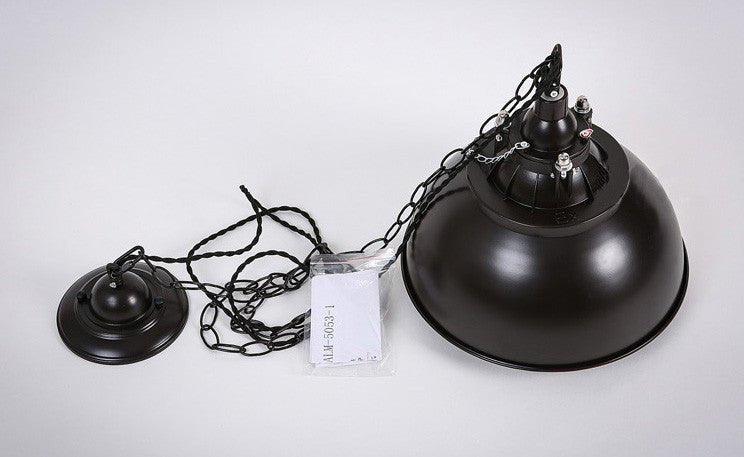 Helmut Glass Shade Industrial Pendant Light (short) - DWHOME