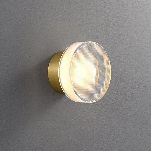 Henley Round Glass Wall Light-DWHOME