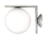 Hildur Modern Frosted Glass Ball Wall Lamp - DWHOME