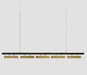 Hoveedo Modern Sleek Long Bar Pendant Lamp - DWHOME