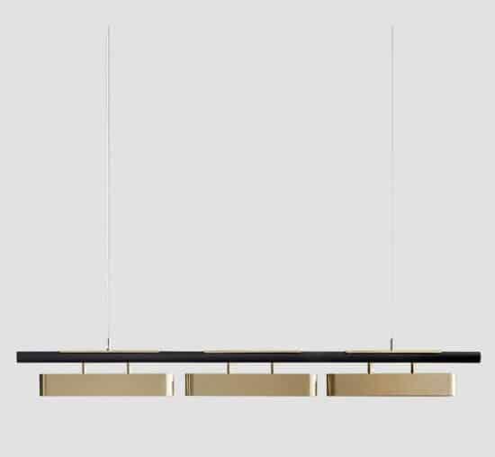 Hoveedo Modern Sleek Long Bar Pendant Lamp - DWHOME