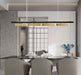 Hoveedo Modern Sleek Long Bar Pendant Lamp - DWHOME