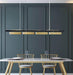 Hoveedo Modern Sleek Long Bar Pendant Lamp - DWHOME