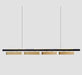 Hoveedo Modern Sleek Long Bar Pendant Lamp - DWHOME
