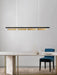 Hoveedo Modern Sleek Long Bar Pendant Lamp - DWHOME