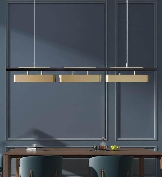Hoveedo Modern Sleek Long Bar Pendant Lamp - DWHOME