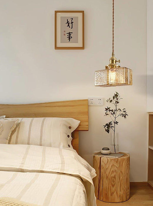 Hubert Glass Art Deco Pendant Light - DWHOME