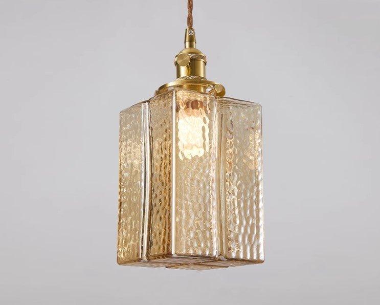 Hubert Glass Art Deco Pendant Light - DWHOME