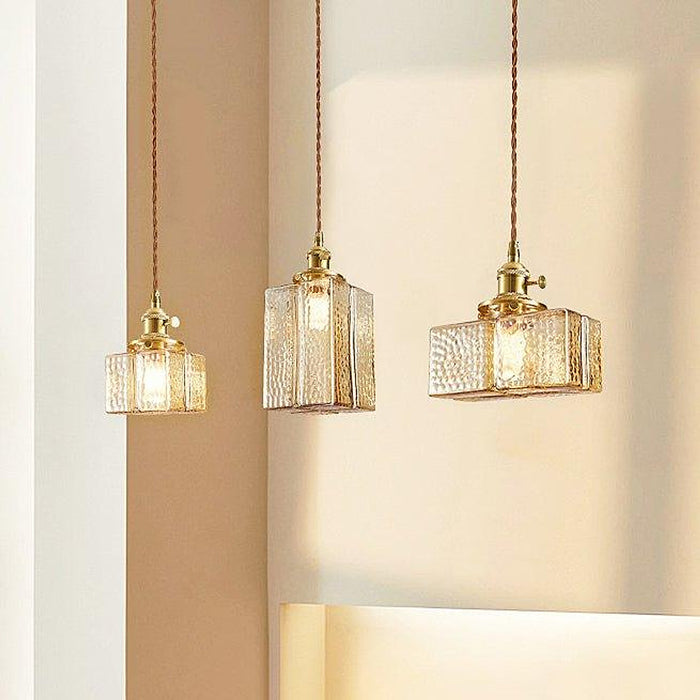 Hubert Glass Art Deco Pendant Light-DWHOME